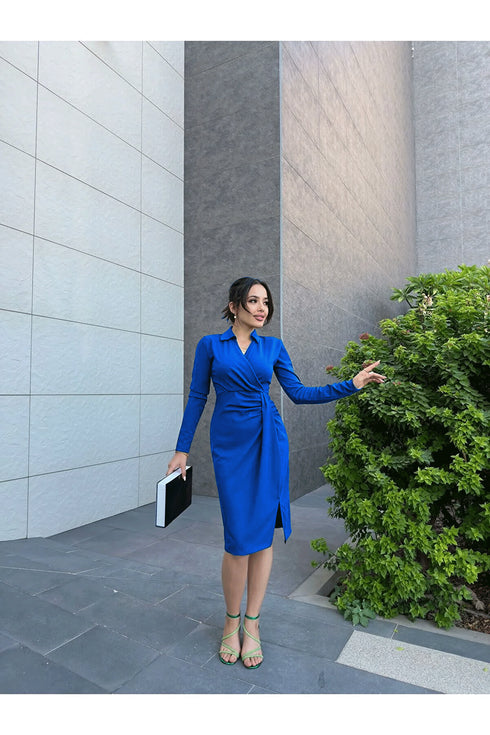 Rochie Henna Albastru